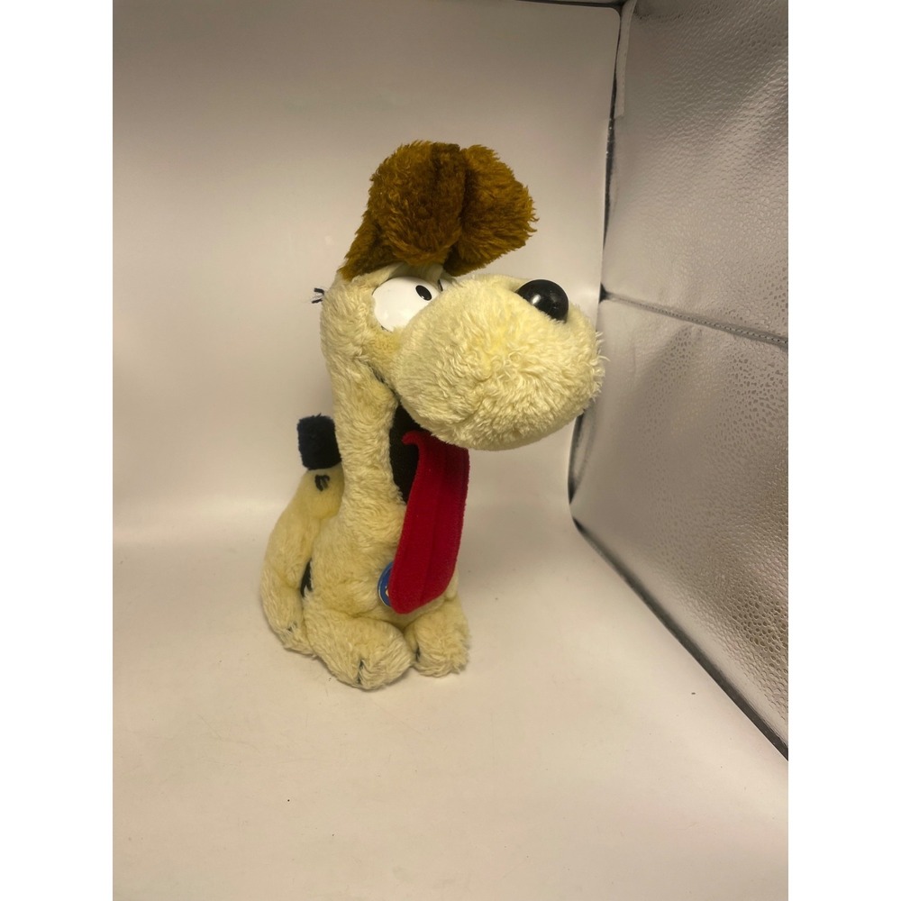 Vintage Garfield Odie Dog Plush Stuffed Animal Medium 10" Dakin 1983